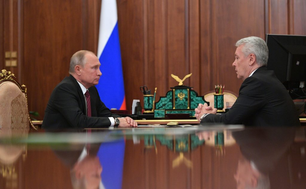 Putin and Sobyanin